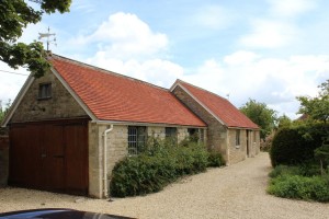 Roof tiles at stables