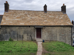 Corfe Robing Rooms - Rear Elevation