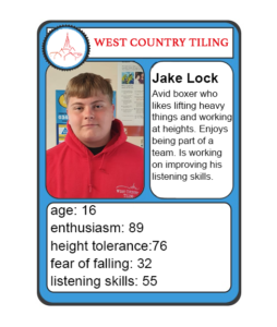 Jake Lock apprentice