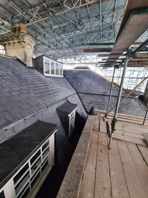Kind Edward's School, Bath - Full canopy scaffold
