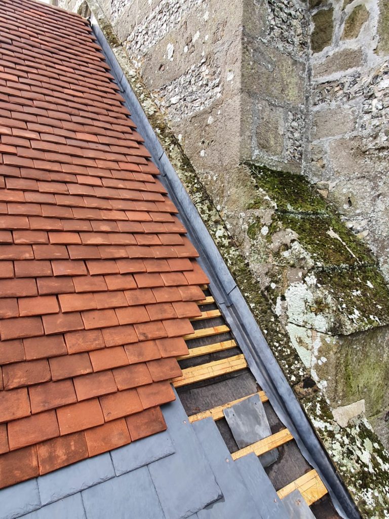 Roofing St Marys Church, Dorset