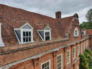 Roof repair to West Hosley Place
