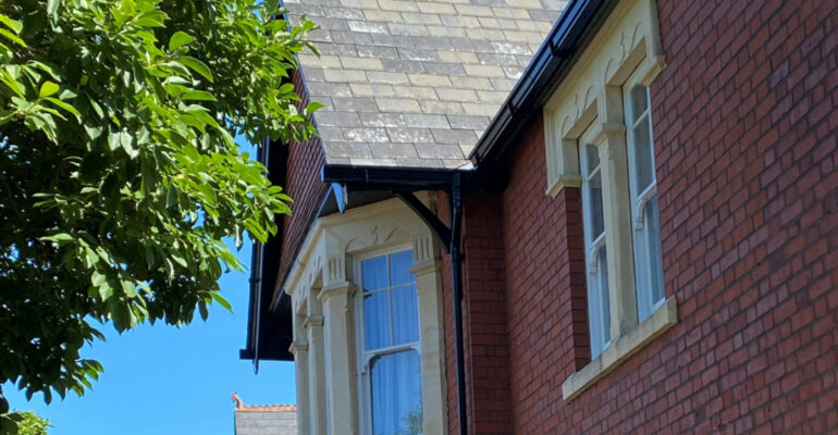 Cast aluminium guttering from Rainclear