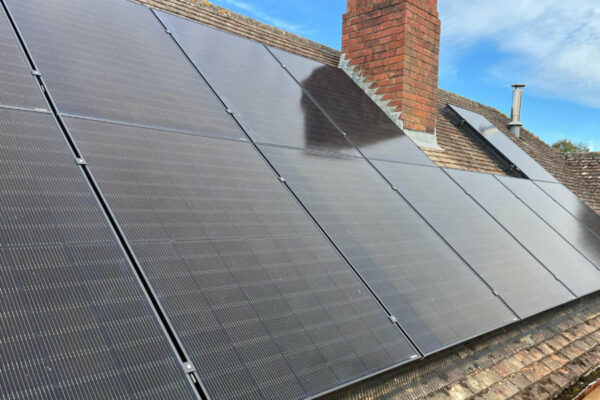 Reroof with solar panels